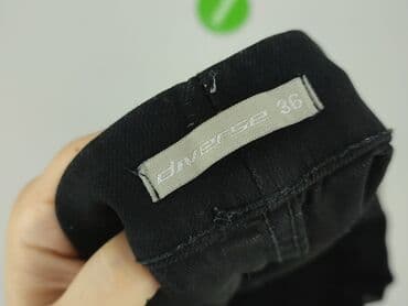 diverse jeansy damskie: Diverse, Spodnie materiałowe damskie, rozmiar S — 4