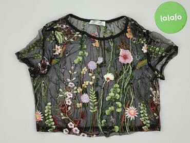 sukienka z przezroczystymi wstawkami: Bluzka damska, M — 2