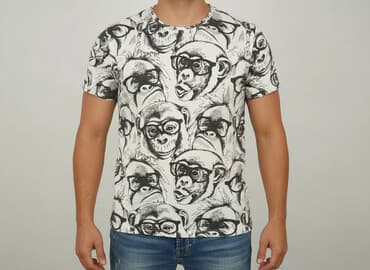 t shirty dep v: Denim, Women`s T-shirt, size M — 1