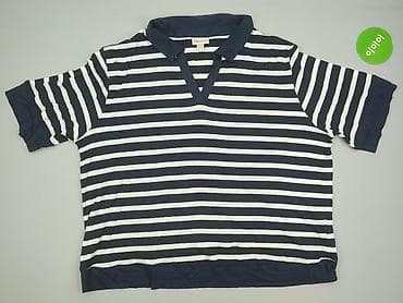 bluzki polo: Bonprix, Damska koszulka polo, rozmiar 4XL — 2