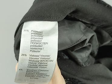 czarne jeansy plus size: Bodyflirt, Spodnie materiałowe damskie, rozmiar XS — 5