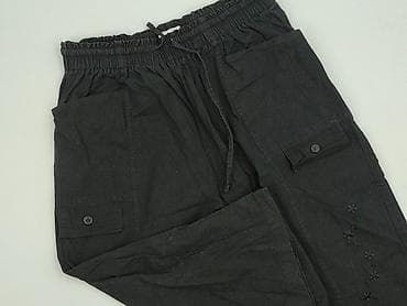 przecierane jeansy: Spodnie 3/4 damskie, rozmiar 2XL — 1