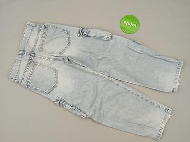 spodnie biale zara: Spodnie jeansowe, Zara, 9 lat, 128/134, stan - Bardzo dobry — 3