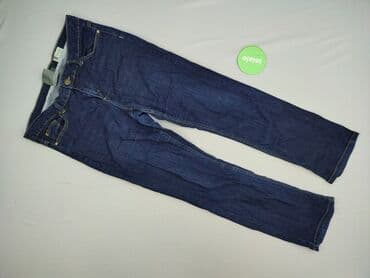 czerwone jeansy h m: Jeansy dla mężczyzn, L, Blue, stan - Dobry — 2