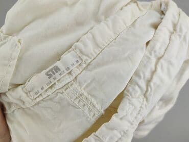 spodnie ze ściągaczem na dole: Material trousers for women, size M — 6