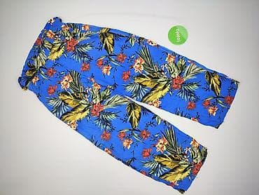 buty roots: Material trousers for women, size L — 2