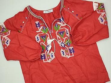 linen t shirty: Folk, Bluzka damska, rozmiar M — 1