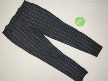 sukienka w geometryczne wzory h: Material trousers for women, size L (EU 40) — 2