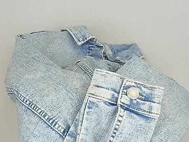 basic house t shirt: Dziecięca kurtka jeansowa, 15 lat, 164-170 cm, H&M, stan - Bardzo dobry — 5
