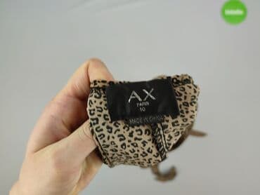 top z piórami czarny: AX Paris, Bluzka damska, S — 4