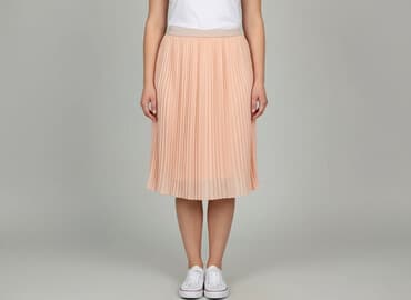 spódnice midi pudrowy róż: Spódnica damska, rozmiar XL — 1