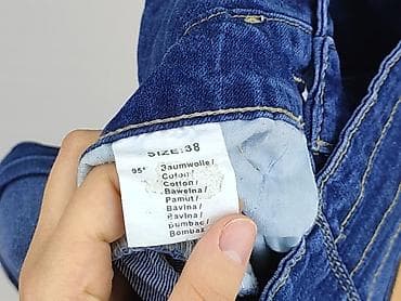 jeansy oversize: Szorty damskie, rozmiar M — 5