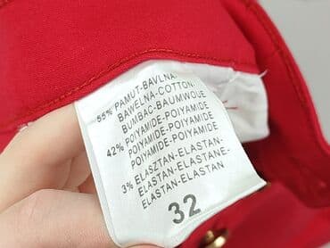 sukienka w krate czerwona: M.Sara, Spodnie materiałowe damskie, XS — 5