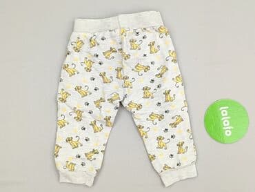 czarne spodnie woskowane: Sweatpants, Disney, 12-18 months, condition - Very good — 3