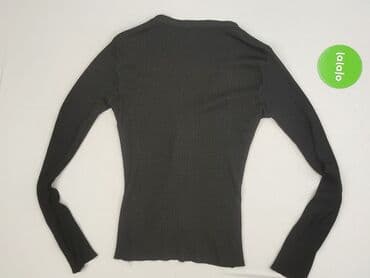 sweter z dekoltem v: Kardigan damski, rozmiar S — 3