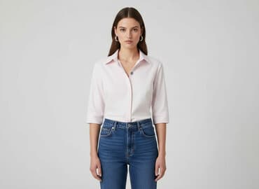 koszula z bufkami zara: Zara, Women`s shirt, size M — 1