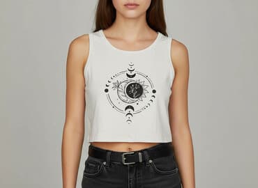 crop sukienki: Top damski, rozmiar S — 6