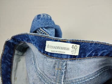 jeansy straight stradivarius: Stradivarius, Jeansy damskie, rozmiar M — 4