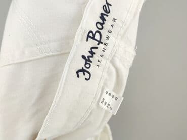 jeansy plus size wysoki stan: John Baner, Spodnie 3/4 damskie, rozmiar XL — 4