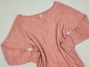 sweter w chmurki reserved: Sweter damski, rozmiar L — 1