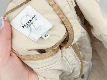 флісові кофти жіночі: Reserved, Джинсова куртка жіноча, розмір XL — 5