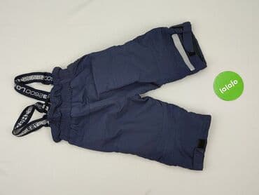 biale spodnie woskowane: Dungarees, H&M, 12-18 months, condition - Good — 3