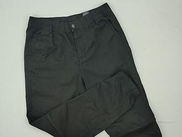 air force czarne: H&M, Spodnie materiałowe damskie, rozmiar S — 1