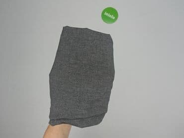 szare szerokie jeansy: F&F, Spodnie materiałowe damskie, rozmiar L — 6