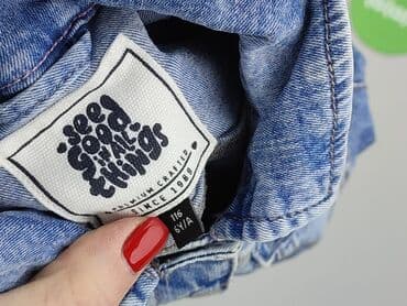 fender koszulka: Dziecięca kurtka jeansowa, 5-6 lat, 110-116 cm, C&A, stan - Bardzo dobry — 4