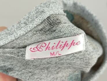 sweter piórkowy na drutach: Bluzka damska, rozmiar L — 4