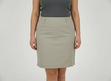 spódnice plisowane khaki: Spódnica damska, rozmiar XL — 1