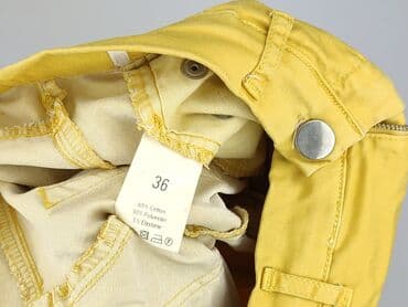 deichmann srebrne buty: Spodnie materiałowe damskie, rozmiar S — 5