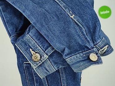 jeansy pull and bear: Dziecięca kurtka jeansowa, 10 lat, 134-140 cm, C&A, stan - Bardzo dobry — 6