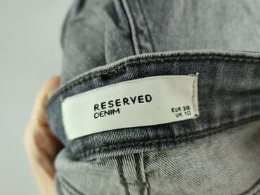 jeansy na gumce: Denim, Jeansy damskie, S — 5