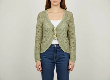 sweter z dinozaurem: Daxon, Kardigan damski, rozmiar S — 7