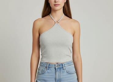 bluzki prazkowane: Bik Bok, Top damski, rozmiar L — 7