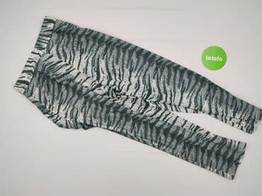 damskie legginsy wzór geometryczny: Spodnie damskie, rozmiar S — 3