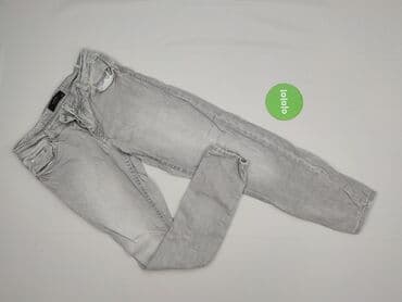 baggy grey jeans: Jeansy damskie, rozmiar S — 2
