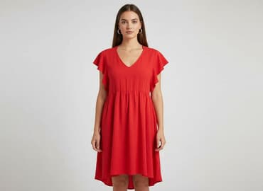 shein sukienki plus size czerwone: Shein, Sukienka damska, rozmiar L — 7