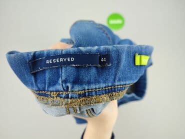niebieska kurtka reserved: Reserved, Jeansy damskie, rozmiar 2XL — 5