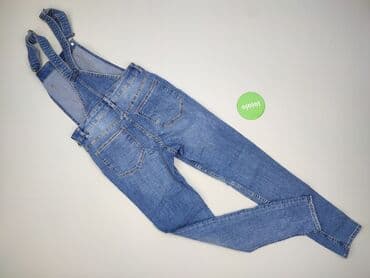 Spodnie: H&M Divided, Ogrodniczki damskie, S — 3