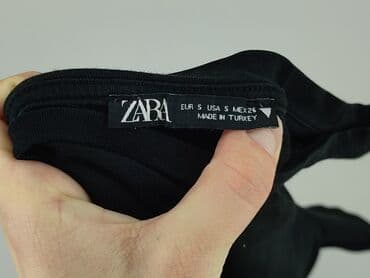 obcisłe koszulki: Zara, Women`s T-shirt, size S (EU 36) — 4