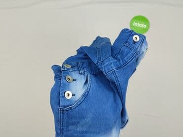 jeansy flare co to znaczy: Denim, Ogrodniczki damskie, S — 5