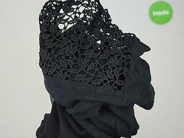 bluzki v neck: T-shirt damski, rozmiar L — 4