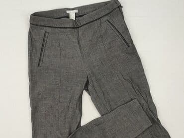 krótkie spodenki do grubych rajstop: H&M, Material trousers for women, size S (EU 36) — 1