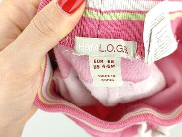 piżama pajacyk 128: Spodnie dresowe, H&M, 3-6 miesięcy, stan - Idealny — 4