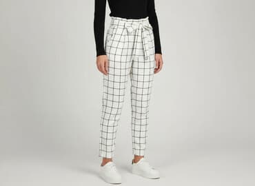 rieker buty zimowe: River Island, Spodnie materiałowe damskie, rozmiar S — 6