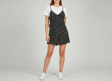 zaxy sandały czarne: H&M, Kombinezon damski, rozmiar XS — 7