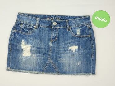 spodenko spódniczka jeans: Amisu, Spódnica damska, rozmiar M — 2