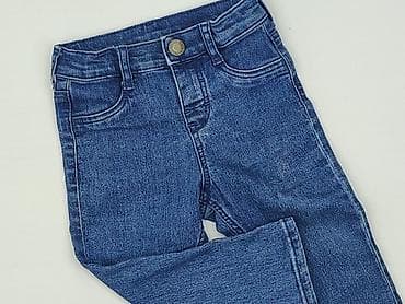 koszula comen: Spodnie jeansowe, H&M, 9-12 miesięcy, stan - Idealny — 1